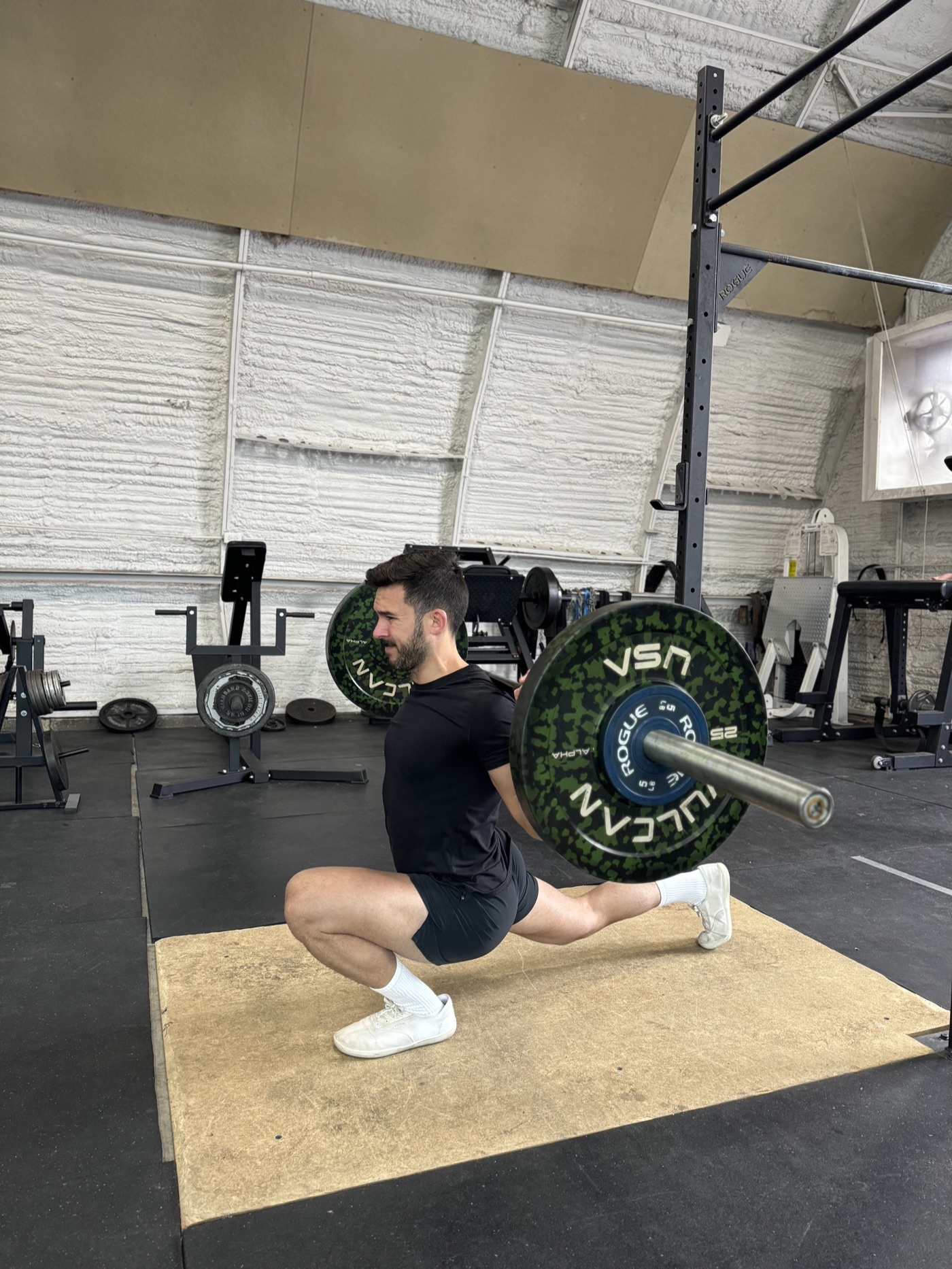 Mike training at The Hangar